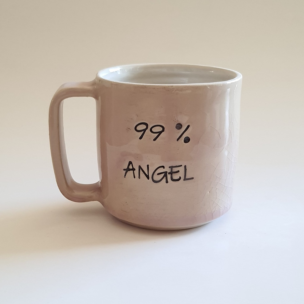 koffiemok 99% angel (h 8,5 br 9)