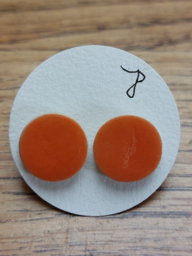 [JD003] oorring steker oranje